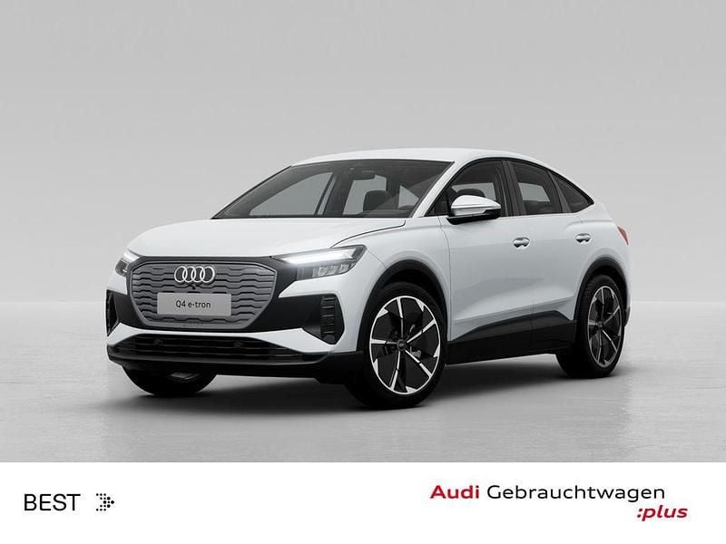 Weiß Gebraucht 2022 Audi Q4 Sportback e-tron SUV | 32.888 € (Fairer Preis) - Bild 1/4