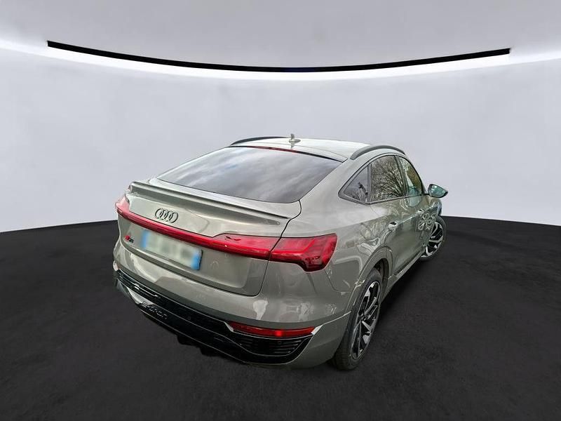 Gebraucht Audi Q8 e-tron S-Line 300 kW (408 PS) 2023 Chronosgrau SUV