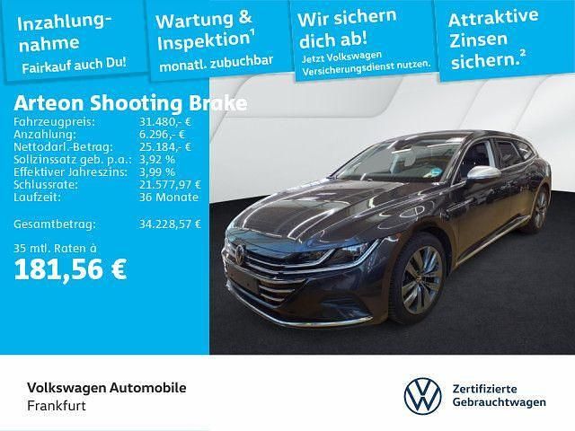 Grau Gebraucht 2024 VW Arteon Elegance Limousine | 31.480 € (Superpreis) - Bild 1/2