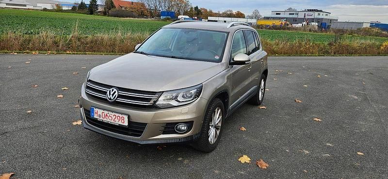 Beige Gebraucht 2013 VW Tiguan Sportline SUV | 7.900 € (Superpreis) - Bild 1/4