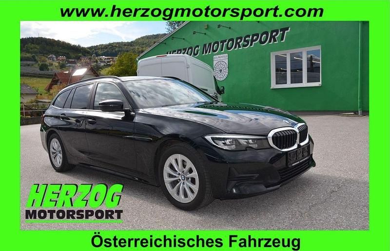 Schwarz Gebraucht 2021 BMW 320 M Sport Limousine | 26.940 € (Superpreis) - Bild 1/4