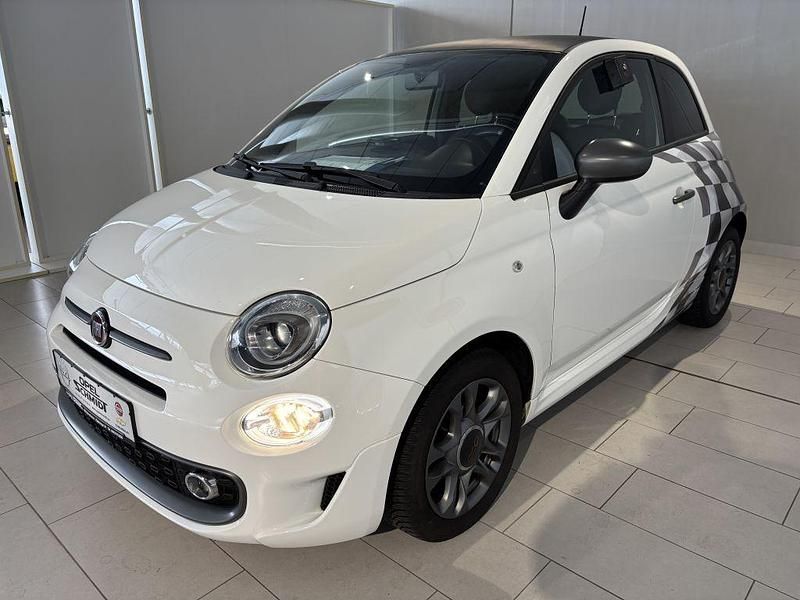 Weiß Gebraucht 2018 Fiat 500 S Kleinwagen | 9.990 € (Fairer Preis) - Bild 1/4