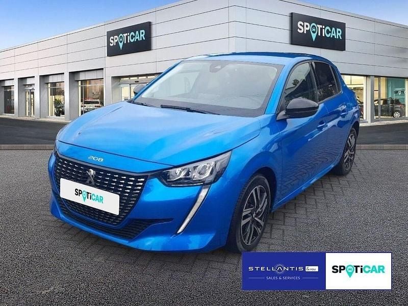 Blau Gebraucht 2023 Peugeot 208 Allure Kleinwagen | 13.980 € (Superpreis) - Bild 1/4