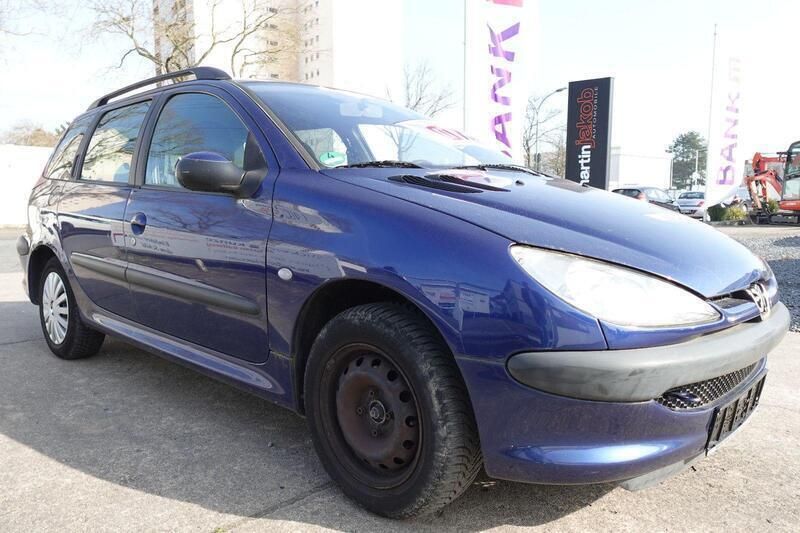 Blau Gebraucht 2003 Peugeot 206 Filou Kombi | 490 € (Superpreis) - Bild 1/4