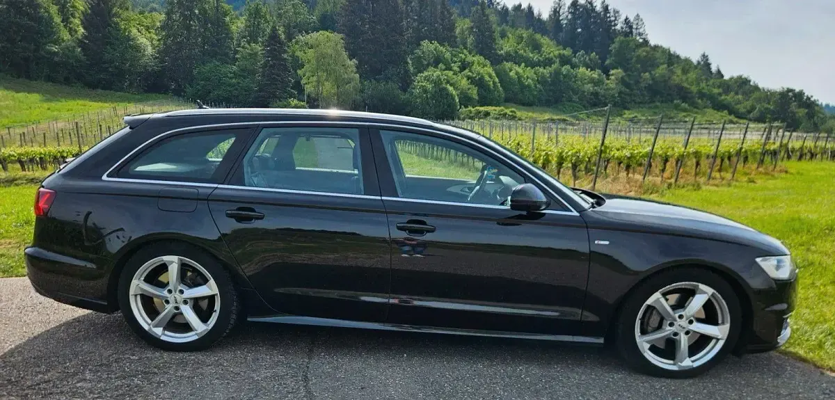 Gebraucht Audi A6 S-Line 272 PS (200 kW) 2015 Schwarz Kombi