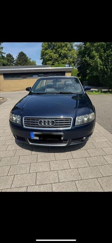 Blau Gebraucht 2004 Audi A4 Cabriolet Cabrio | 4.250 € (Guter Preis) - Bild 1/4