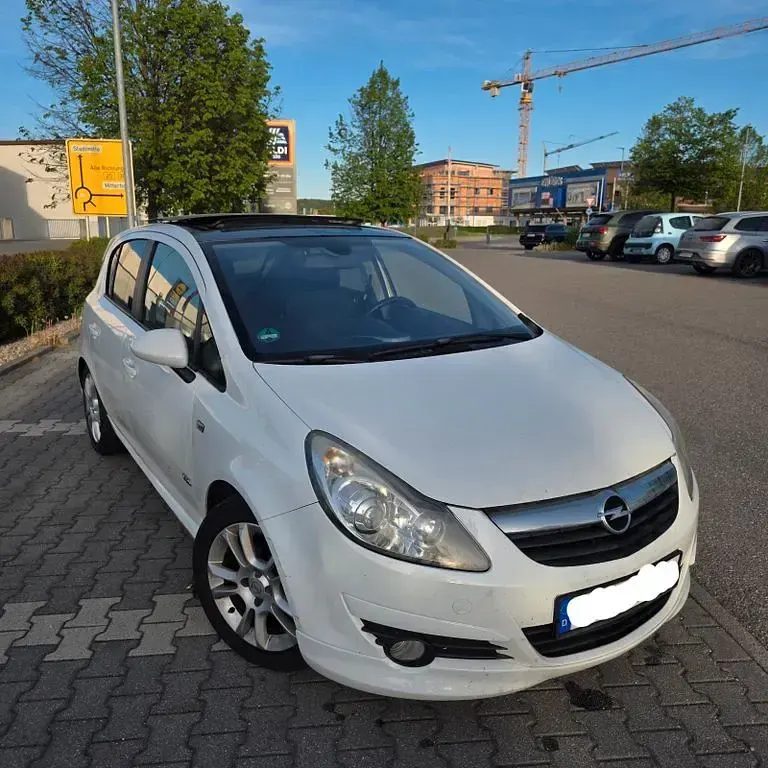 Gebraucht Opel Corsa OPC 90 PS (66 kW) 2009 Weiß Kleinwagen