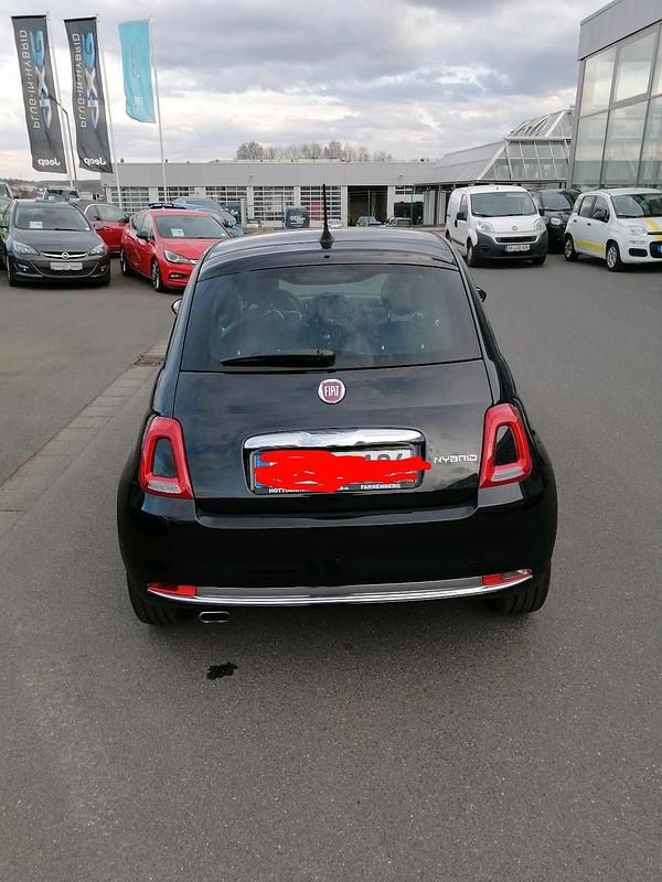 Schwarz Gebraucht 2020 Fiat 500 Kleinwagen | 10.750 € (Fairer Preis) - Bild 1/4