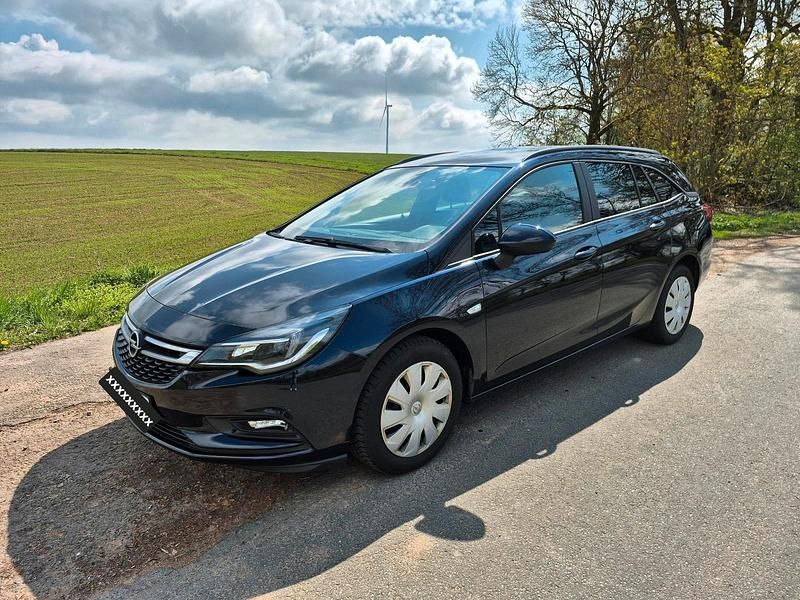 Gebraucht Opel Astra Business 105 PS (77 kW) 2019 Blau Kombi