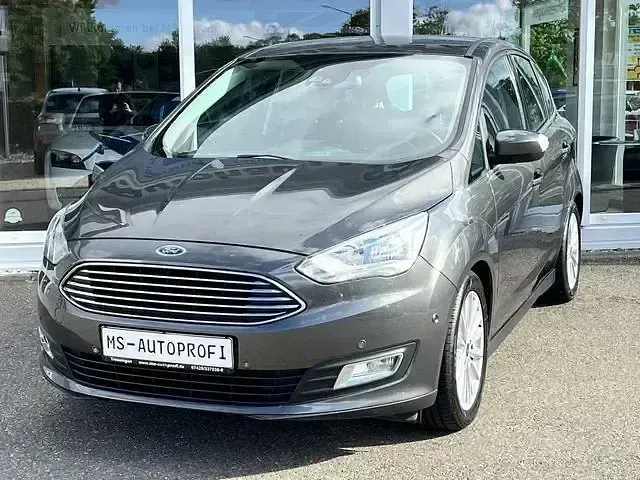 Gebraucht Ford C-MAX Titanium 125 PS (91 kW) 2019 Grau Van / Kleinbus