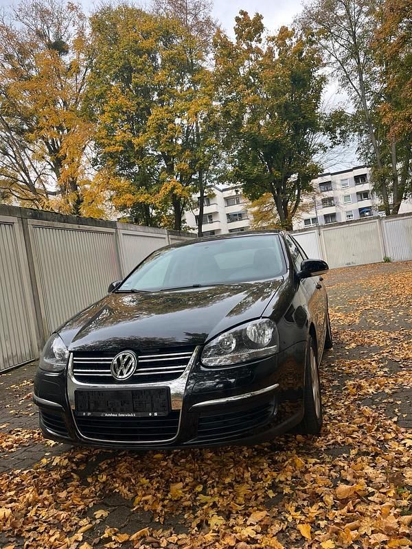 Schwarz Gebraucht 2008 VW Jetta Limousine | 3.199 € (Guter Preis) - Bild 1/4