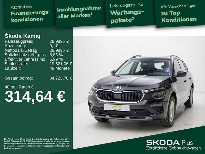 Blackmagic perleffekt Gebraucht 2025 Skoda Kamiq Selection SUV | 28.989 € - Bild 1/4