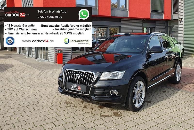 Phantomschwarz Gebraucht 2013 Audi Q5 S-Line SUV | 14.990 € (Guter Preis) - Bild 1/4