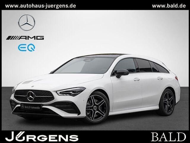 Weiss unilack polarweiss Gebraucht 2024 Mercedes CLA250 Shooting Brake AMG Kombi | 43.330 € - Bild 1/2