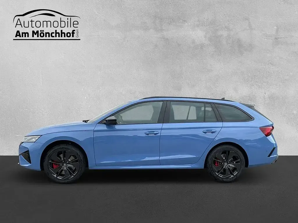 Neu Skoda Octavia RS 265 PS (194 kW) 2026 Blau Kombi