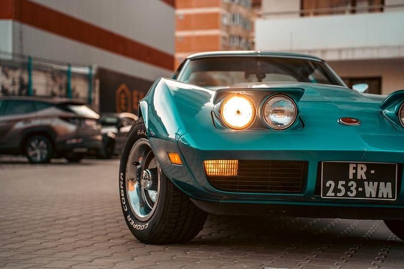 Blau Gebraucht 1973 Corvette C3 | 39.000 € - Bild 1/4