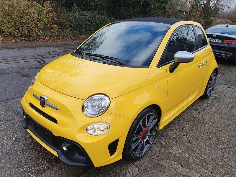Gelb Gebraucht 2017 Abarth 595C Cabrio | 15.400 € (Fairer Preis) - Bild 1/4