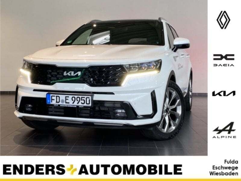 Swp) snow white pearl (weiss Gebraucht 2023 Kia Sorento 2 SUV | 45.680 € (Fairer Preis) - Bild 1/4