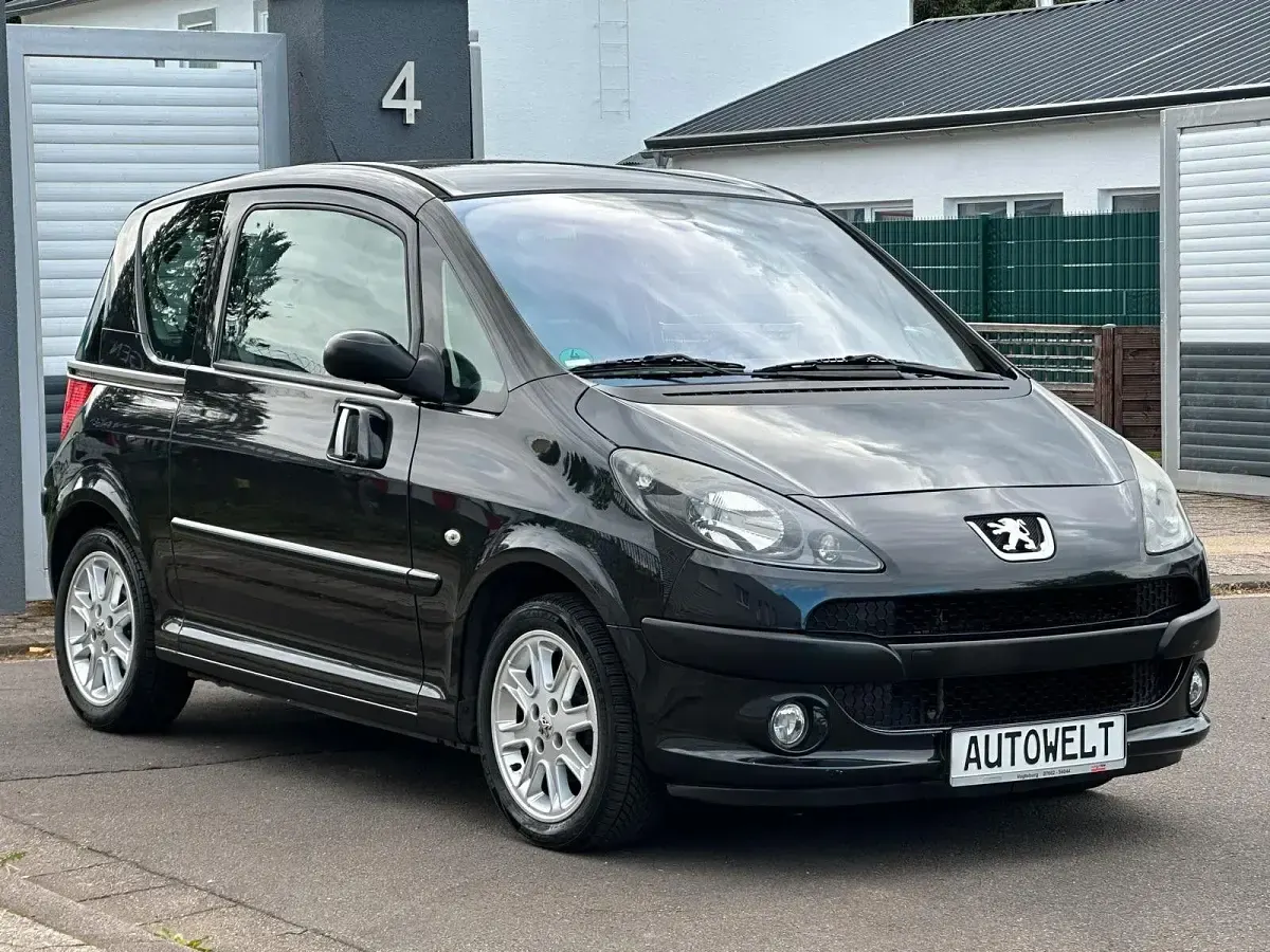 Gebraucht Peugeot 1007 Sport 109 PS (80 kW) 2007 Schwarz Van / Kleinbus