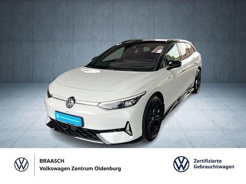 Weiß Gebraucht 2024 VW ID.7 GTX Kombi | 51.477 € - Bild 1/3