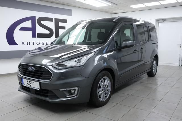 Grau Gebraucht 2022 Ford Tourneo Connect Titanium Van / Kleinbus | 25.970 € (Teuer) - Bild 1/3