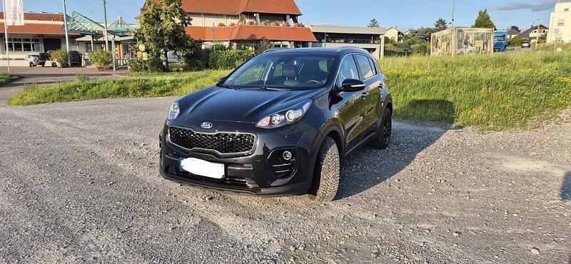 Schwarz Gebraucht 2016 Kia Sportage SUV | 15.900 € (Fairer Preis) - Bild 1/4