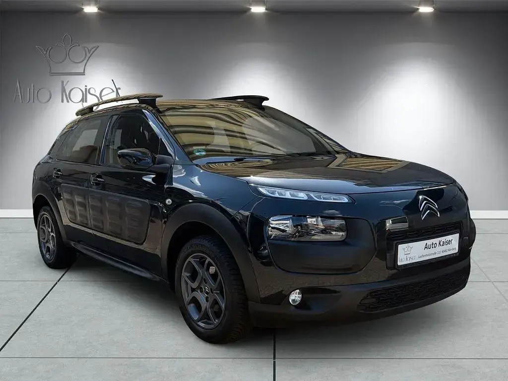 Gebraucht Citroën C4 Cactus Feel 92 PS (67 kW) 2015 Schwarz Kleinwagen