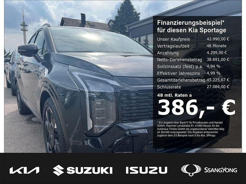 Pearl black Neu 2025 Kia Sportage GT-Line SUV | 42.990 € (Fairer Preis) - Bild 1/4