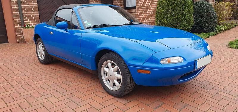 Gebraucht Mazda MX5 116 PS (85 kW) 1990 Blau Cabrio