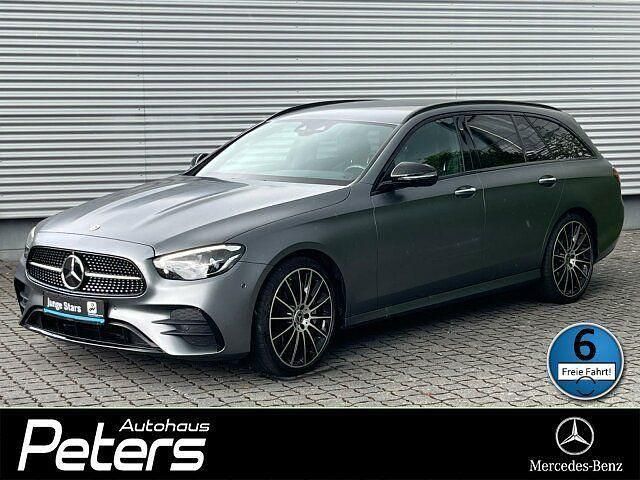 Selenitgrau magnolackierung Gebraucht 2023 Mercedes E400 AMG line Kombi | 62.880 € (Teuer) - Bild 1/4