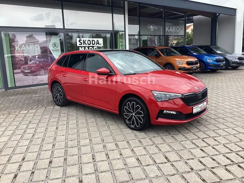 Gebraucht Skoda Scala Style 150 PS (110 kW) 2022 Rot Kleinwagen