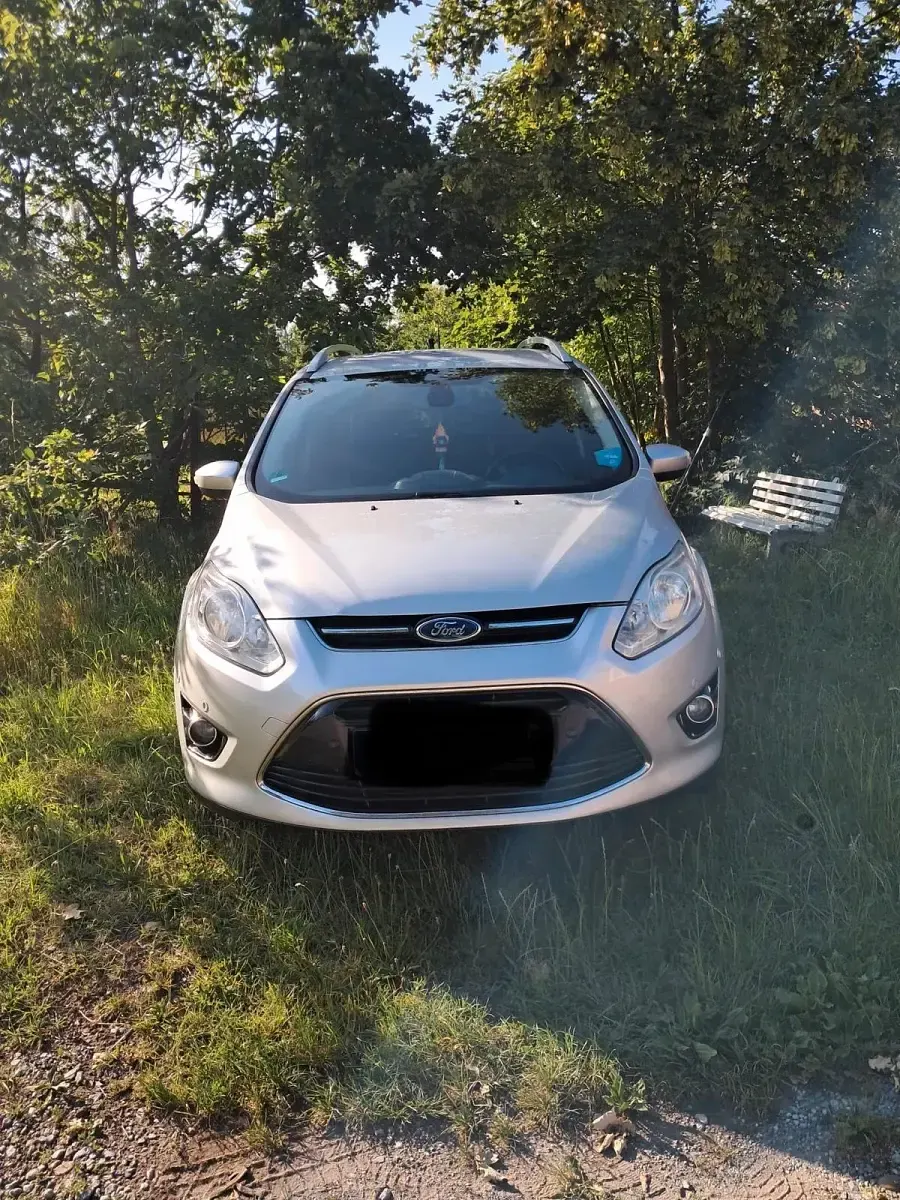 Gebraucht Ford Grand C-Max 150 PS (110 kW) 2011 Silber Van / Kleinbus