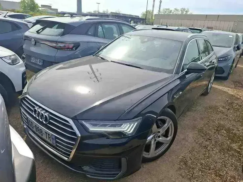 Gebraucht Audi A6 S-Line 204 PS (150 kW) 2021 Mythosschwarz metallic Kombi