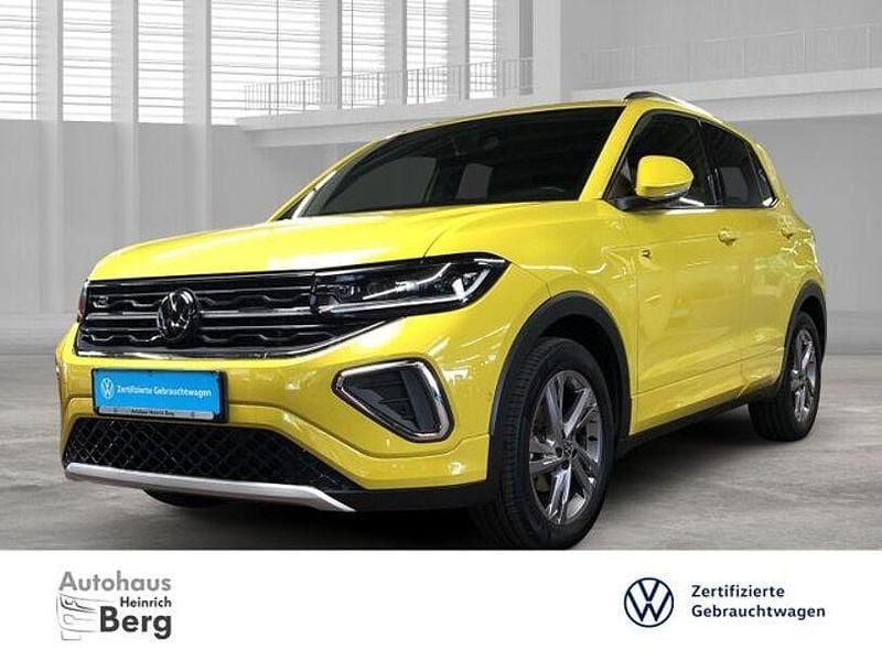 Grape yellow Gebraucht 2024 VW T-Cross R-line SUV | 24.950 € (Fairer Preis) - Bild 1/4