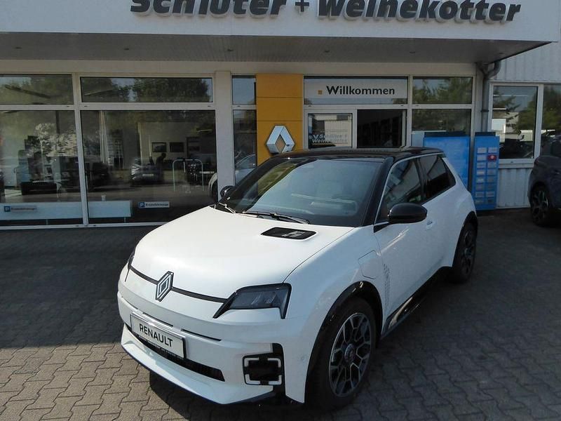 Perlmuttweiß dach in black Neu 2025 Renault R5 Komfort Kleinwagen | 36.950 € (Teuer) - Bild 1/4
