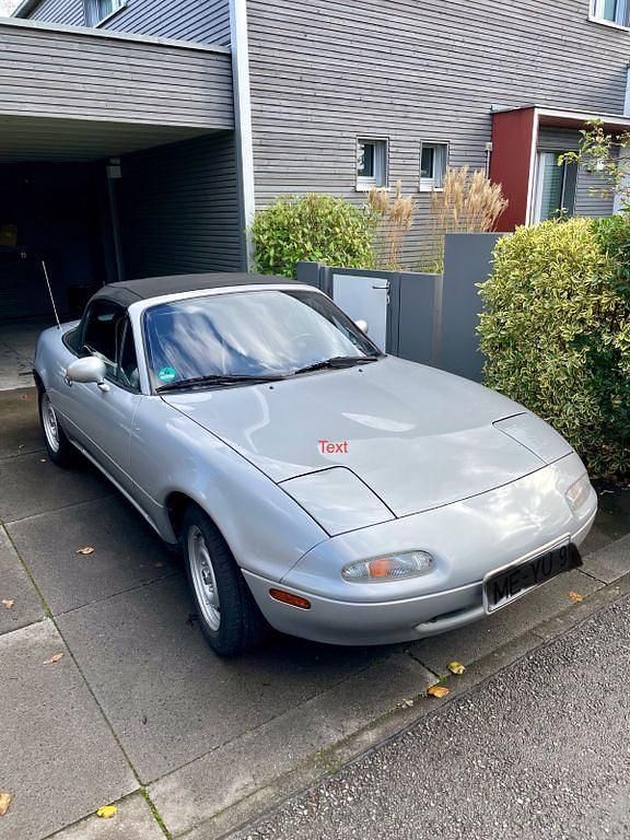 Gebraucht Mazda MX5 116 PS (85 kW) 1991 Silber Cabrio