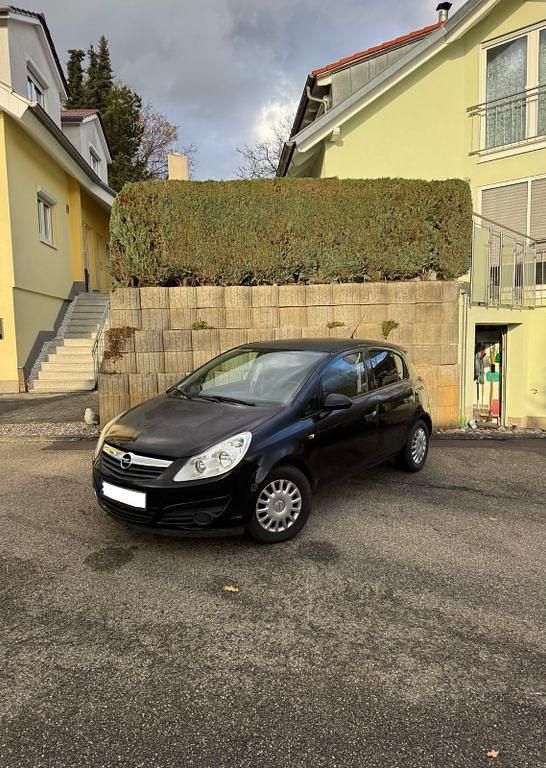 Schwarz Gebraucht 2010 Opel Corsa Limousine | 1.790 € (Superpreis) - Bild 1/4