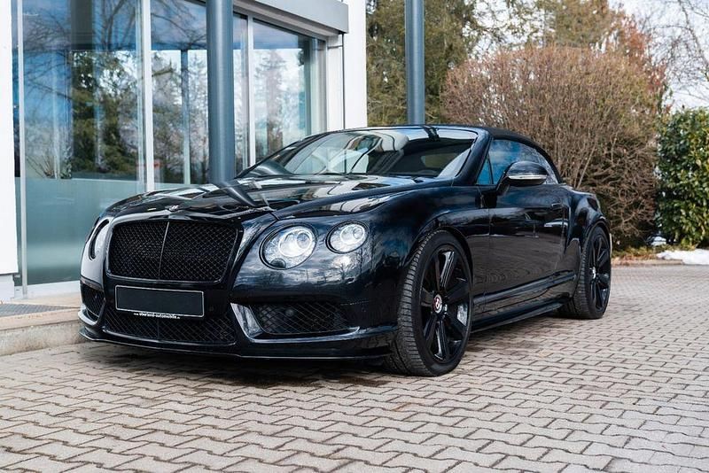 Gebraucht Bentley Continental GT Convertible 529 PS (389 kW) 2014 Schwarz Cabrio