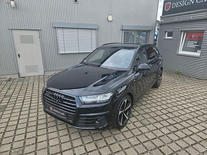 Gebraucht Audi Q7 S-Line 272 PS (200 kW) 2016 Orcaschwarz/deep black SUV