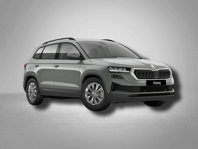 Neu Skoda Karoq Selection 150 PS (110 kW) 2025 Moonweiß perleffekt SUV
