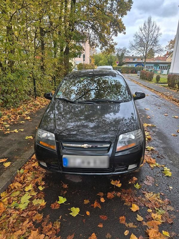 Schwarz Gebraucht 2007 Chevrolet Kalos Kleinwagen | 1.750 € - Bild 1/4