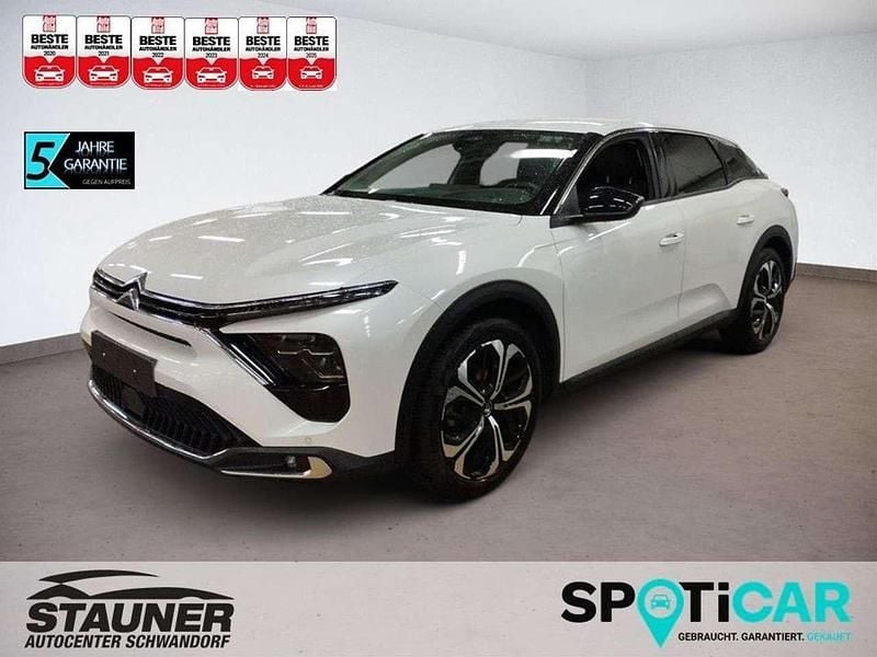 Weiß Gebraucht 2024 Citroën C5 X PureTech Limousine | 18.780 € (Superpreis) - Bild 1/4