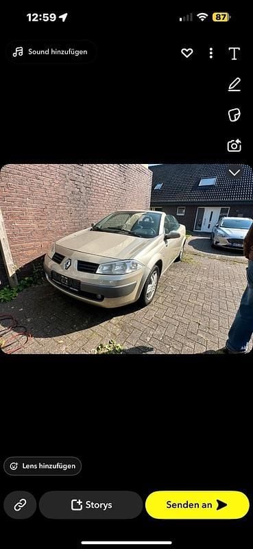 Gebraucht Renault Mégane Cabriolet 113 PS (83 kW) 2005 Cabrio