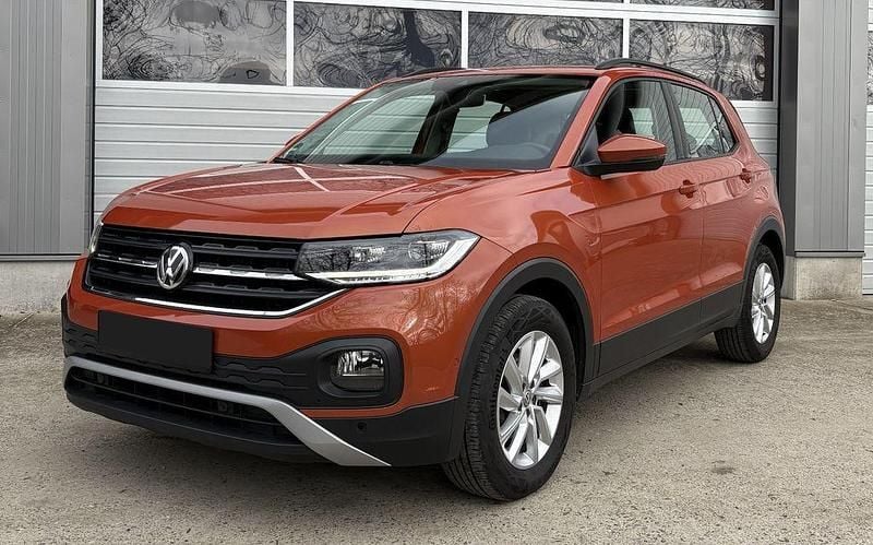 Gebraucht VW T-Cross Life 95 PS (69 kW) 2020 Orange SUV