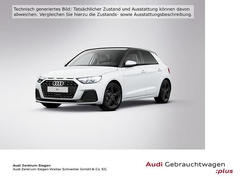 Gletscherweiß metallic Gebraucht 2025 Audi A1 Sportback Advanced Plus Kleinwagen | 29.910 € (Fairer Preis) - Bild 1/4