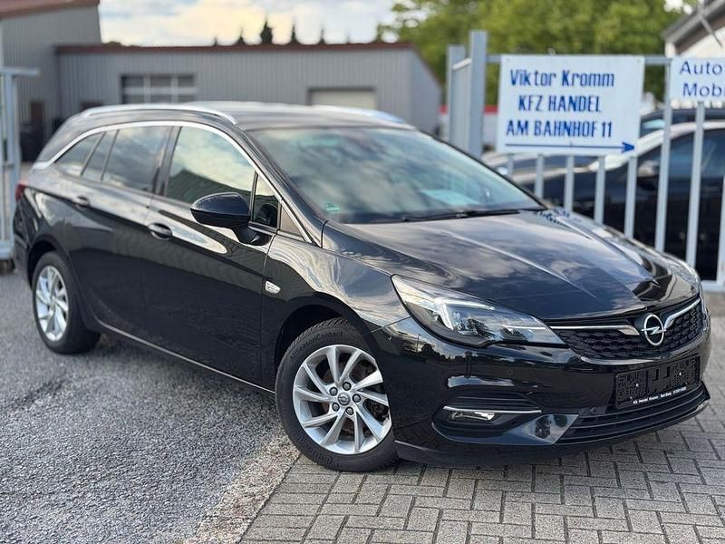 Schwarz Gebraucht 2021 Opel Astra Elegance Kombi | 10.500 € (Fairer Preis) - Bild 1/4