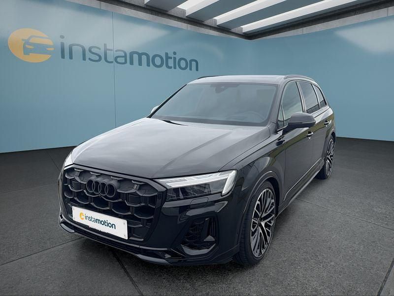 Schwarz Gebraucht 2024 Audi SQ7 SUV | 99.499 € (Teuer) - Bild 1/4