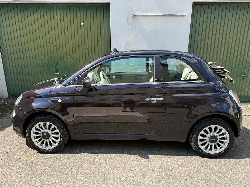 Gebraucht Fiat 500C 69 PS (50 kW) 2013 Violett Cabrio