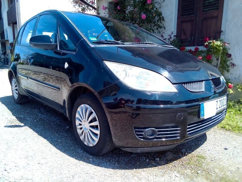 Schwarz Gebraucht 2007 Mitsubishi Colt Instyle Kleinwagen | 1.990 € - Bild 1/4