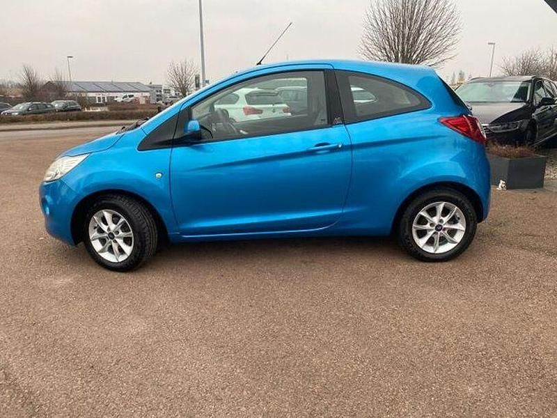 Gebraucht Ford Ka Trend 69 PS (50 kW) 2012 Blau Kleinwagen